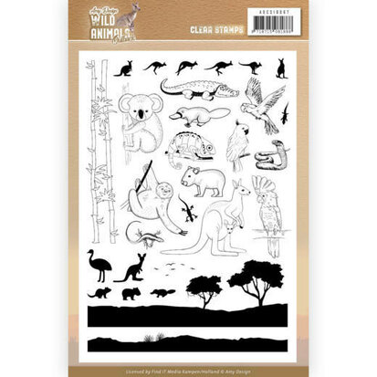 Clear Stamps - Amy Design - Wild Animals Outback