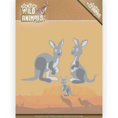 Dies - Amy Design - Wild Animals Outback - Kangaroo