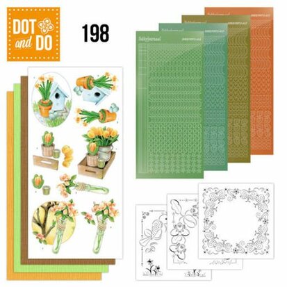 Dot and Do 198 - Jeanine's Art - Welcome Spring