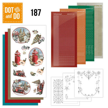 Dot and Do 187 - Amy Design - Nostalgic Christmas - Christmas Train