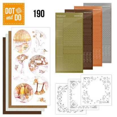 Dot and Do 190 - Jeanine's Art - Yellow Forest