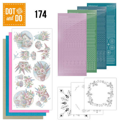 Dot and Do 174 - Yvonne Creations - Flowers in Pastel