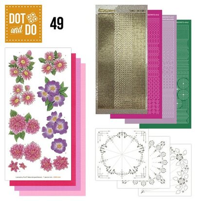 Dot and Do 49 - Roze Bloemen