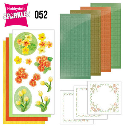 Sparkles Set 52 - Jeanine's Art - Orange Flowers