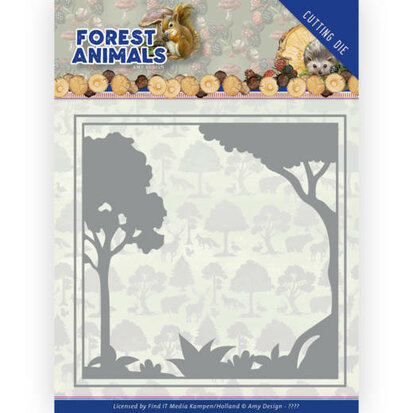 Dies - Amy Design - Forest Animals - Forest Frame - ADD10231
