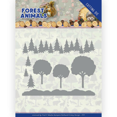 Dies - Amy Design - Forest Animals - In the Forrest - ADD10232