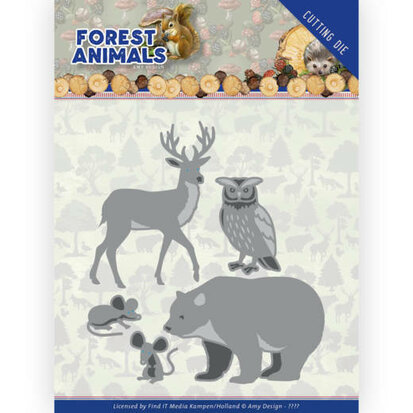 Dies - Amy Design - Forest Animals - Forest Animals 2 - ADD10234