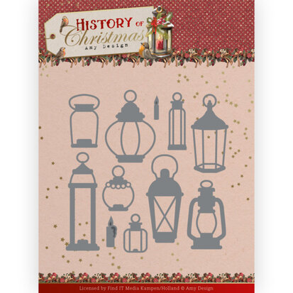 Dies - Amy Design - History of Christmas - All Kinds of Lanterns - ADD10248