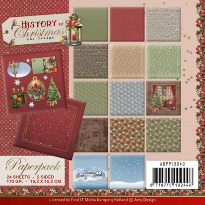 Paperpack - Amy Design - History of Christmas - ADPP10040