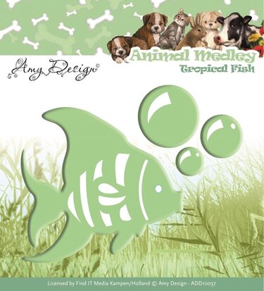Die - Amy Design - Animal Medley - Tropical Fish