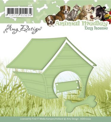 Die - Amy Design - Animal Medley - Dog house