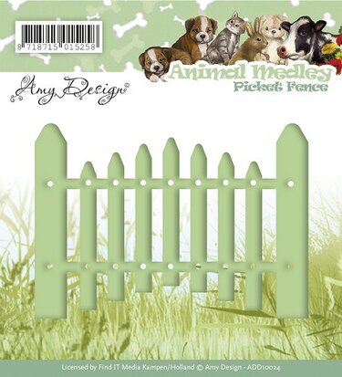 Die - Amy Design - Animal Medley - Picket Fence