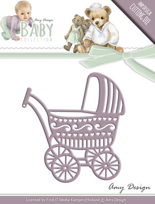 Die - Amy Design - Baby Collection - Baby Carriage