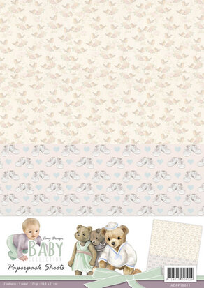 Amy Design - Baby Collection - Paperpack background sheets 1