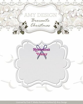 Die - Amy Design - Brocante Christmas - Label