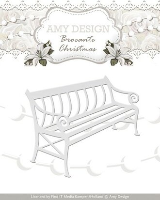 Die - Amy Design - Brocante Christmas - Bench