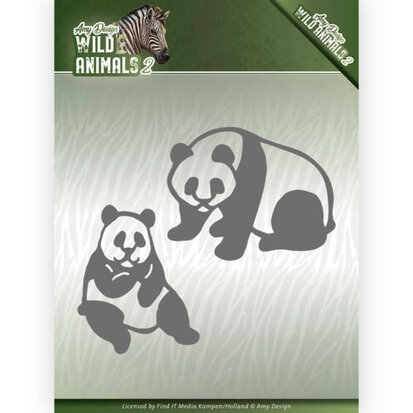 Dies - Amy Design - Wild Animals 2 - Panda Bear
