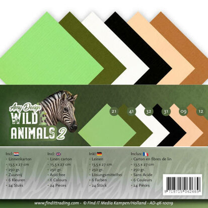 Linnenpakket - 4K - Amy Design - Wild Animals 2