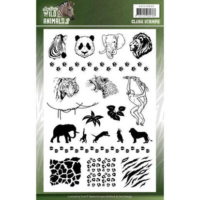 Clear Stamps - Amy Design - Wild Animals 2