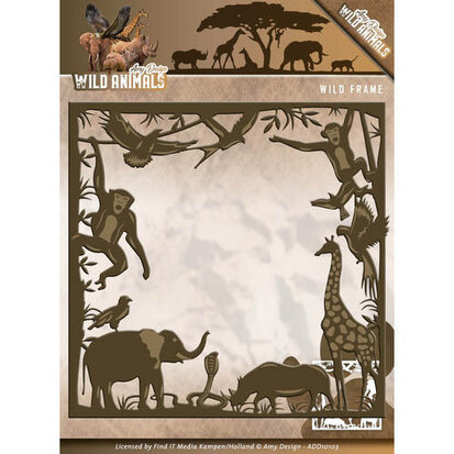 Die - Amy Design - Wild Animals - Wild frame