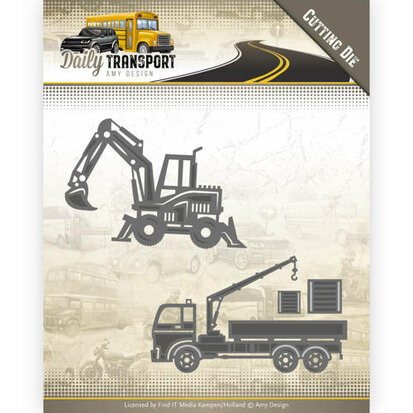 Dies - Amy Design - Daily Transport - Construction Vehicles