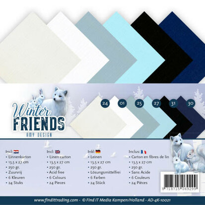 Linnenpakket - 4K - Amy Design - Winter Friends