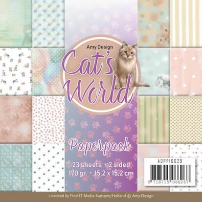 Paperpack - Amy Design - Cats World