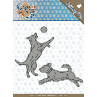 Dies - Amy Design - Dog's Life - Playing Dogs