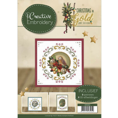 Creative Embroidery 3 - Amy Design - Christmas in Gold