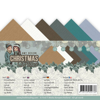 Linnenpakket - 4K - Amy Design - Christmas Wishes