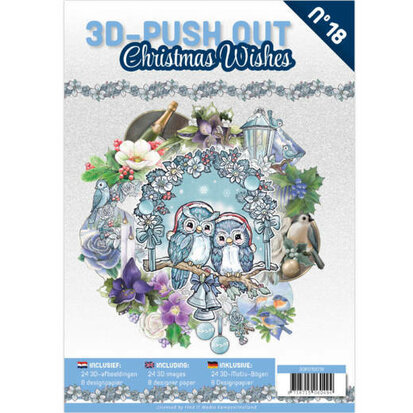 3D Push Out Boek 18 Christmas Wishes