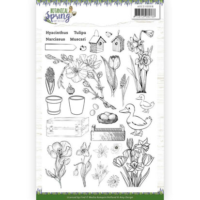 Clear Stamps - Amy Design - Botanical Spring