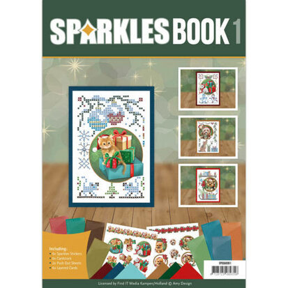 Sparkles Book A6 - 1 - Amy Design - Christmas Pets
