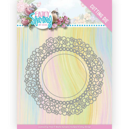 Dies - Amy Design - Enjoy Spring - Flower Circle - ADD10238