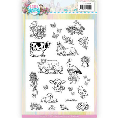 Clear Stamps - Amy Design - Enjoy Spring - ADCS10074