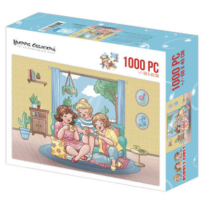 Puzzel 1000 pc - Yvonne Creations  - Bubbly Girls Tea Time 002