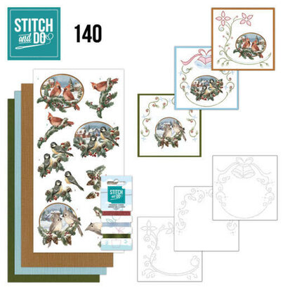 Stitch and Do 140 - Amy Design - Nostalgic Christmas - Christmas Birds