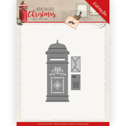 Dies - Amy Design - Nostalgic Christmas -  Mail Box