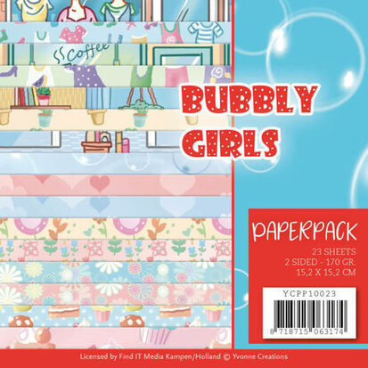 Paperpack - Yvonne Creations - Bubbly Girls - YCPP10023