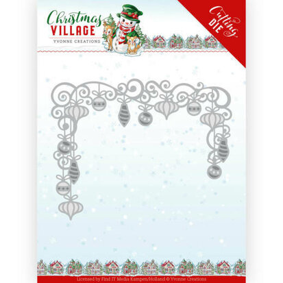 Dies - Yvonne Creations - Christmas Village - Christmas Baubles