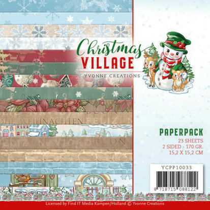 Paperpack - Yvonne Creations - Christmas Village