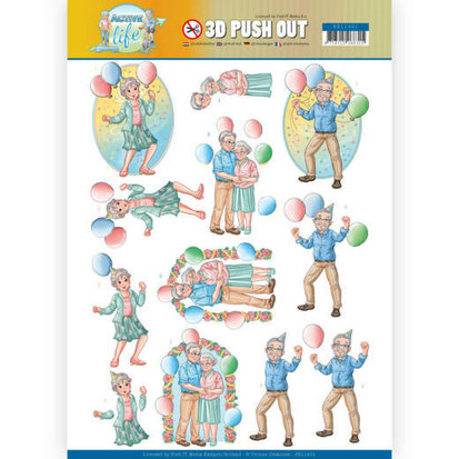 3D Pushout - Yvonne Creations - Active Life - Party Together