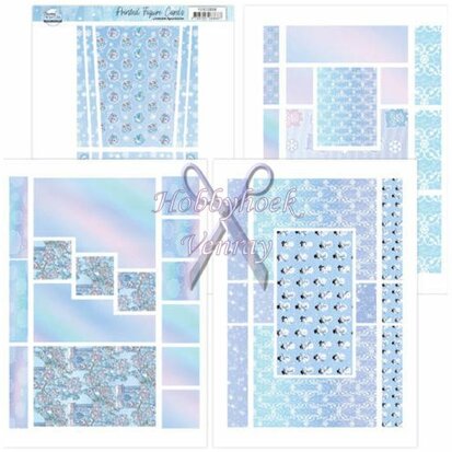 Printed Figure Cards - Yvonne Creations - Sparkling Winter
