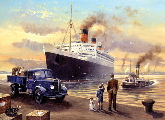 Painting by numbers - QUEEN DEPARTS - PAL22