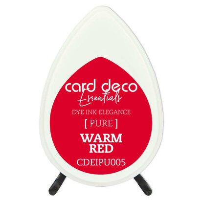 Card Deco Essentials Fade-Resistant Dye Ink Warm Red