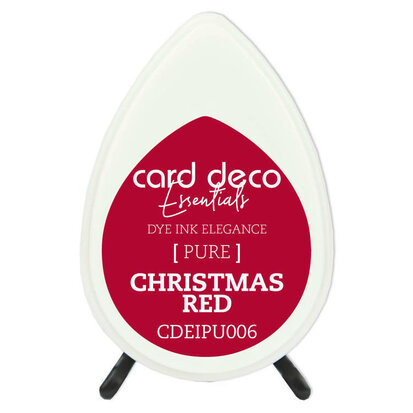 Card Deco Essentials Fade-Resistant Dye Ink Christmas Red