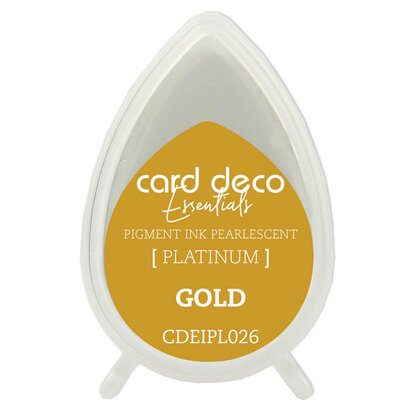 Card Deco Essentials Fast-Drying Pigment Ink Pearlescent Gold