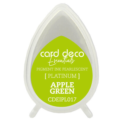 Card Deco Essentials Fast-Drying Pigment Ink Pearlescent Apple Green