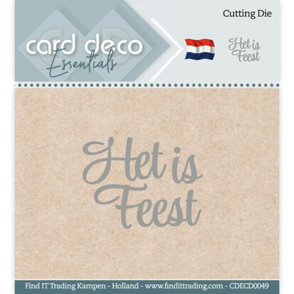 Card Deco Essentials - Cutting Dies - Het is Feest
