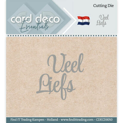 Card Deco Essentials - Cutting Dies - Veel Liefs